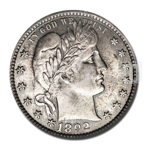 Quarter Dollar | 1892 | KM 114 | O