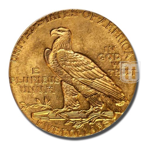 Half Eagle | 1915 | KM # 129 | R