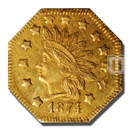 DOLLAR | 1874 | KM # 14.1 | O