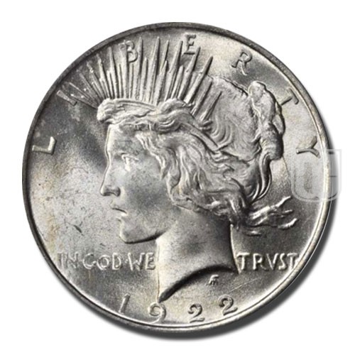 One Dollar | 1922 | KM # 150 | O