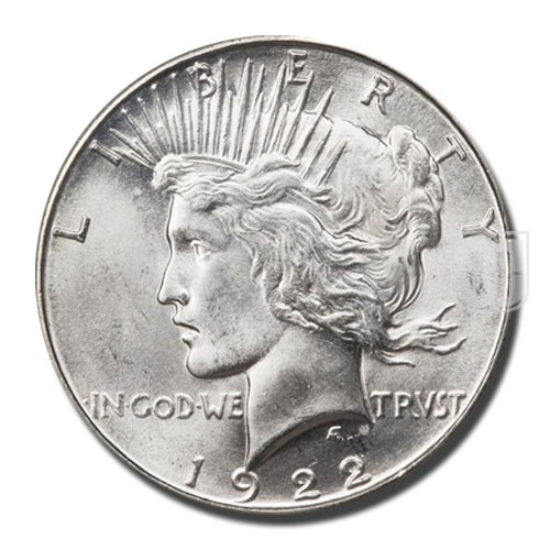 One Dollar | 1922 | KM # 150 | O