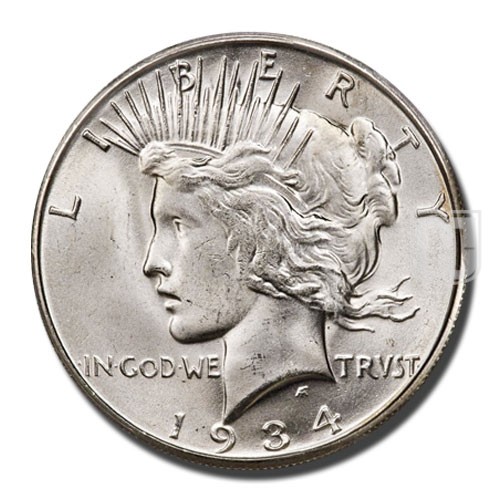 One Dollar | 1934 | KM # 150 | O