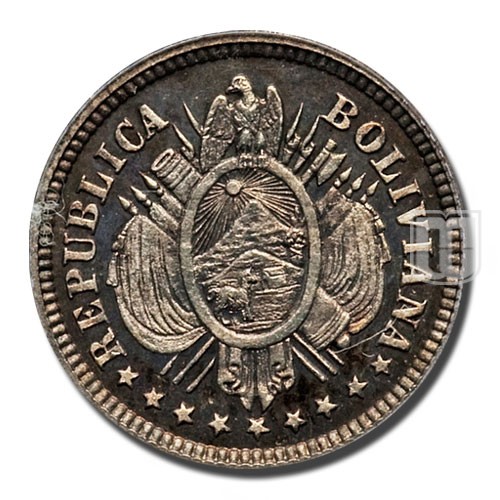 5 Centavos | 1884 | KM 157.2 | O