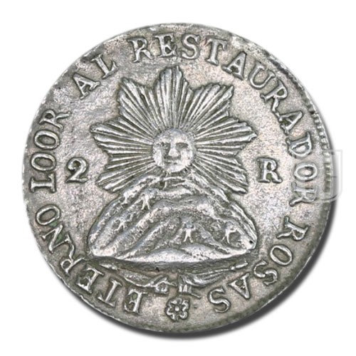 2 Reales | 1843 | KM 16 | R