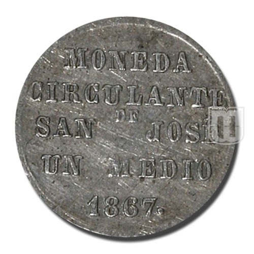 1/2 Real | 1867 | KM 1 | R