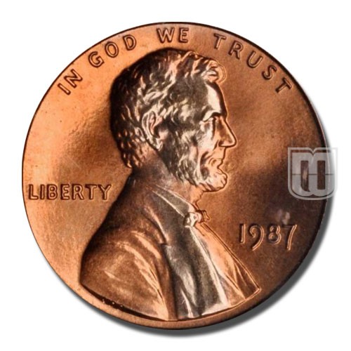 Cent | 1987 | KM # 201b | O