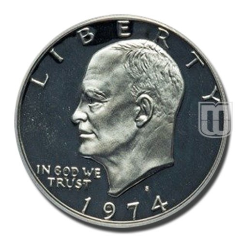 One Dollar | 1974 | KM # 203a | O