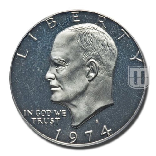 One Dollar | 1974 | KM # 203a | O
