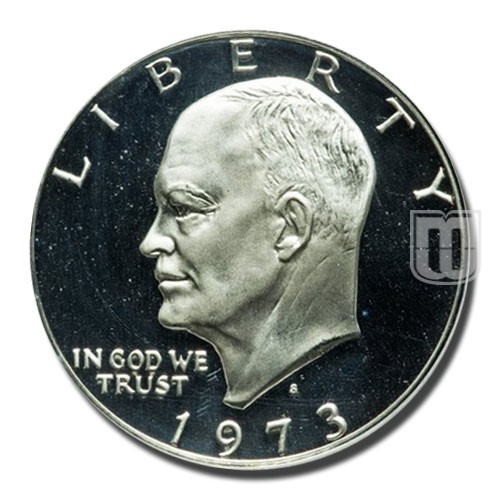 One Dollar | 1973 | KM # 203a | O