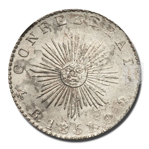 4 Reales | 1851 | KM 24.3 | R