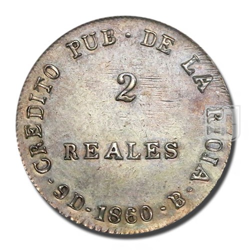 2 Reales | 1860 | KM 26 | R