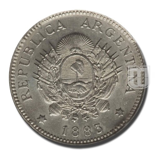 20 Centavos | 1883 | KM 27 | O