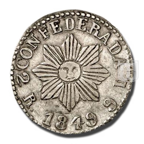 2 Reales | 1849 | KM 27 | R