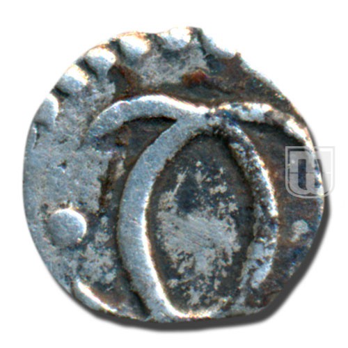 Double Fanam | 1690-1763 | KM 296 | R