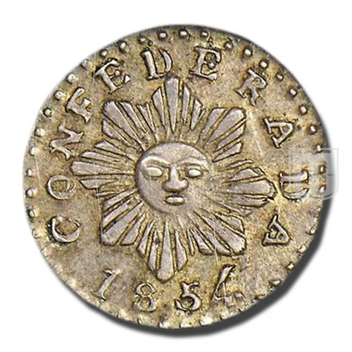 1/2 Real | 1854 | KM 29 | O