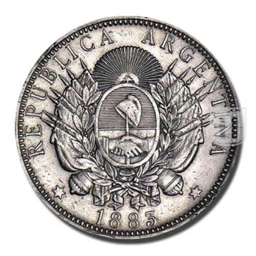 Peso | 1883 | KM 29 | O