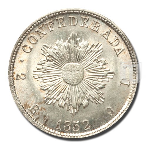 2 Reales | 1852 | KM 30 | R