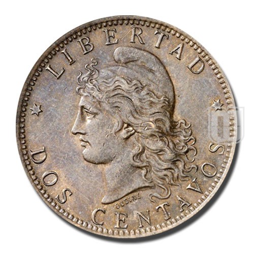 2 Centavos | 1890 | KM # 33 | R