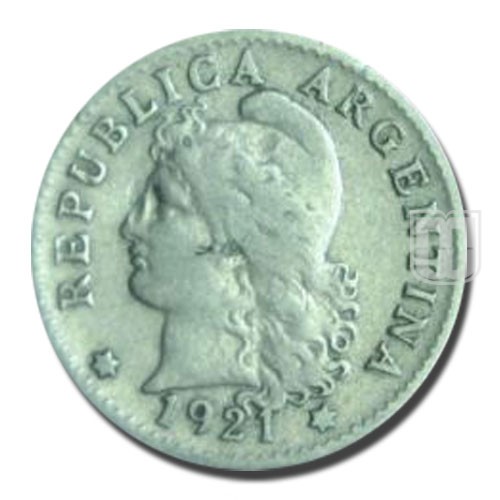 5 Centavos | 1921 | KM 34 | O
