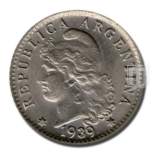 5 Centavos | 1939 | KM 34 | O