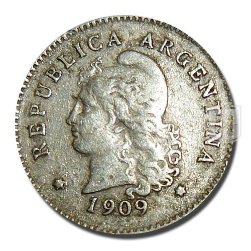 10 Centavos | 1909 | KM 35 | O