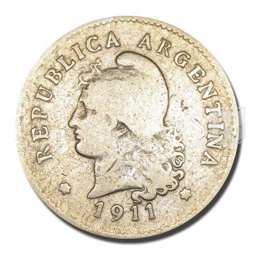 10 Centavos | 1911 | KM 35 | O