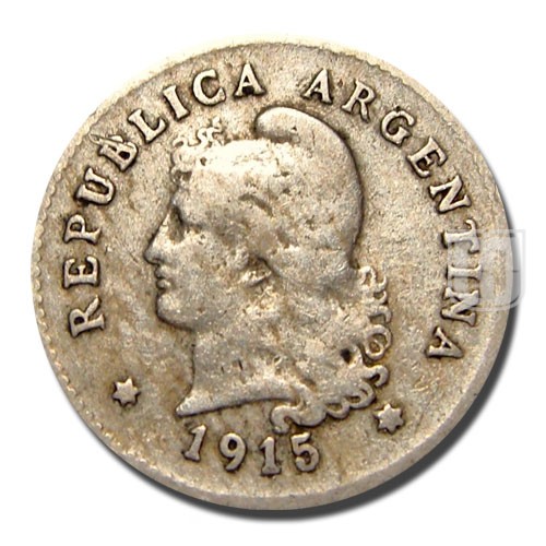 10 Centavos | 1915 | KM 35 | O