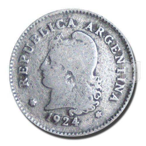 10 Centavos | 1924 | KM 35 | O