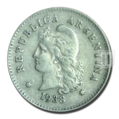 10 Centavos | 1938 | KM 35 | O
