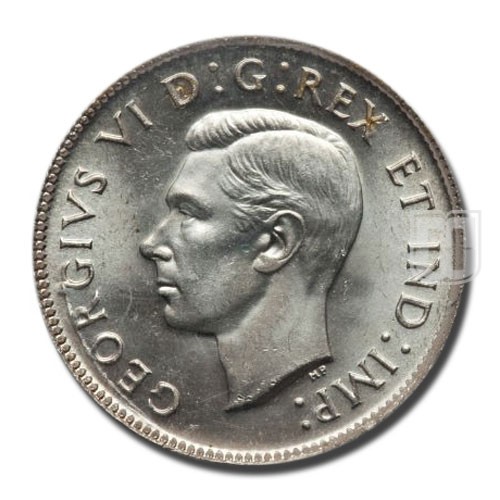 Twenty Five Cents | 1945 | KM 35 | O