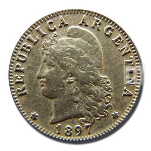 20 Centavos | 1897 | KM 36 | O