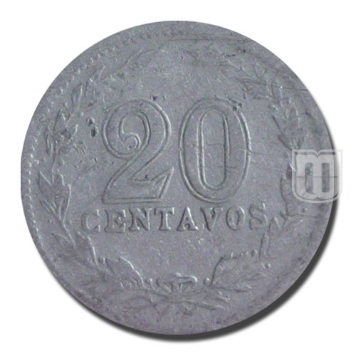 20 Centavos | 1922 | KM 36 | R