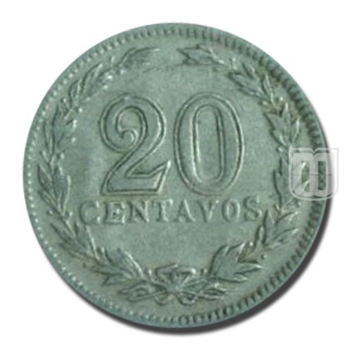 20 Centavos | 1936 | KM 36 | R