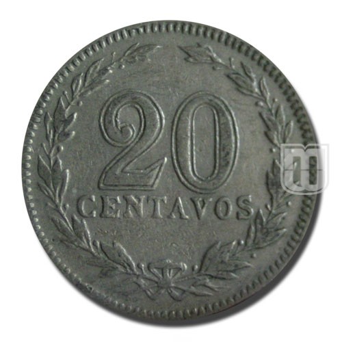 20 Centavos | 1937 | KM 36 | R