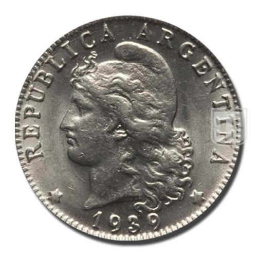 20 Centavos | 1939 | KM 36 | O