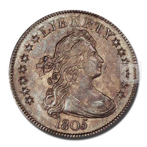 Quarter Dollar | 1805 | KM 36 | O