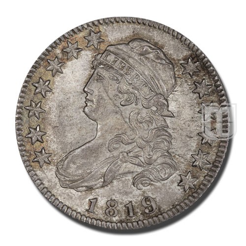 Quarter Dollar | 1819 | KM 44 | O