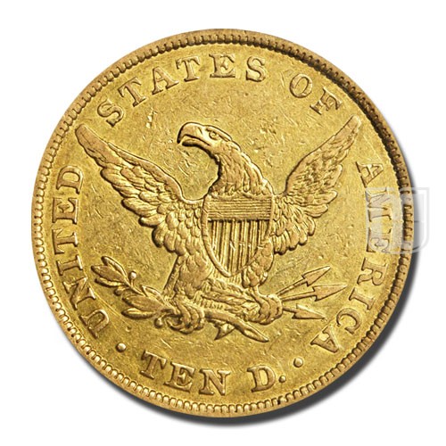 Ten Dollar | 1838 | KM 66.1 | Coins | Mintage World