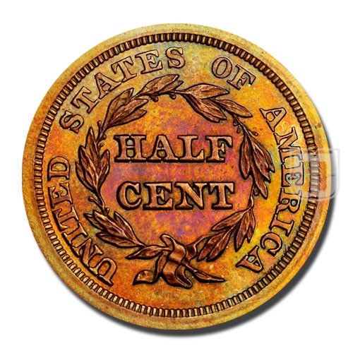 Half Cent | KM 70 | R