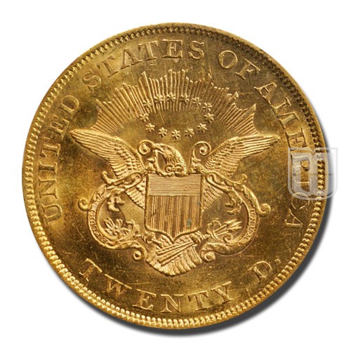 Twenty Dollar | 1853 | KM 74.1 | R