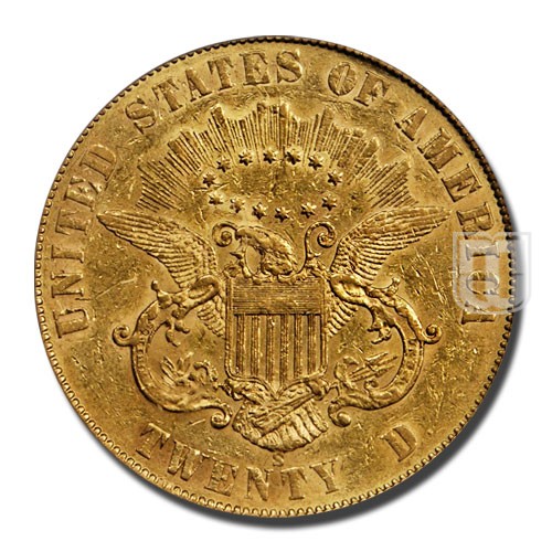 Twenty Dollar | 1861 | KM 74.1 | R