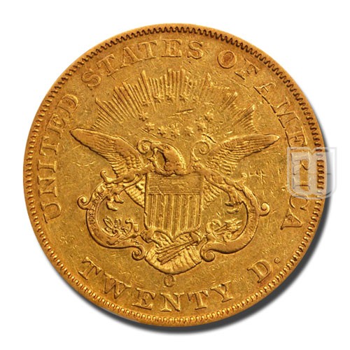 Twenty Dollar | 1850 | KM 74.1 | R