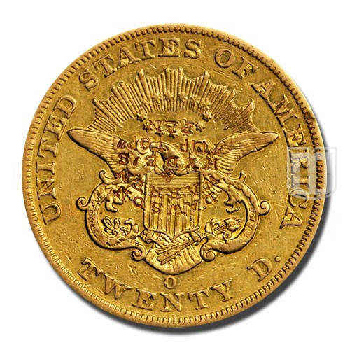 Twenty Dollar | 1852 | KM 74.1 | R