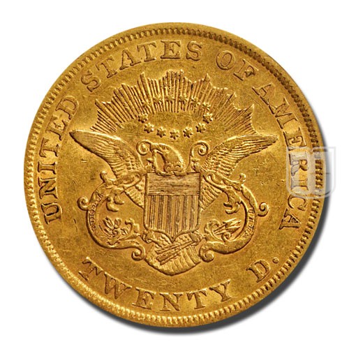 Twenty Dollar | 1852 | KM 74.1 | R