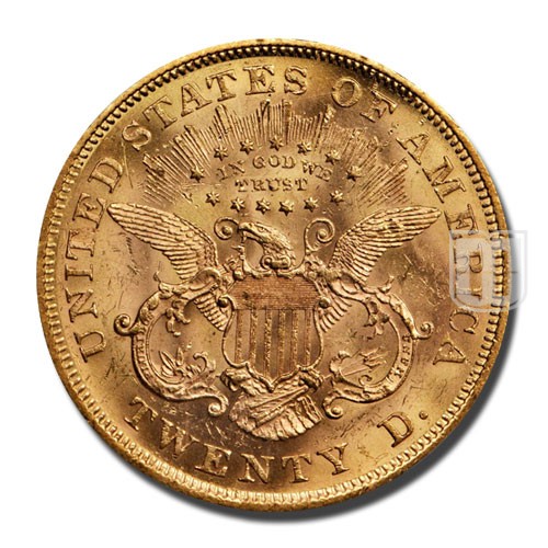 Twenty Dollar | 1867 | KM 74.2 | R