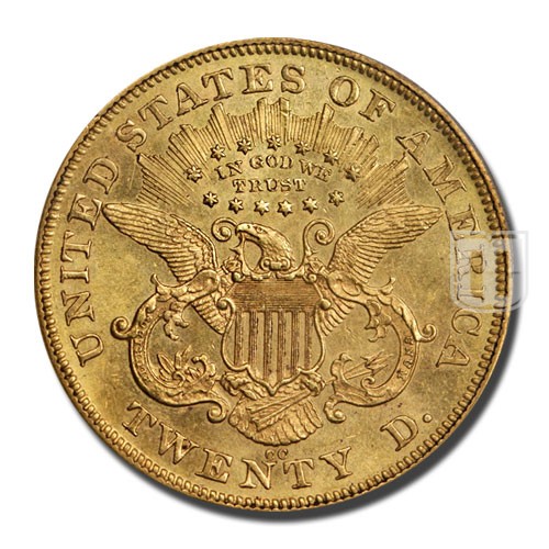 Twenty Dollar | 1872 | KM 74.2 | R