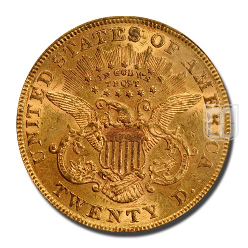 Twenty Dollar | 1872 | KM 74.2 | R