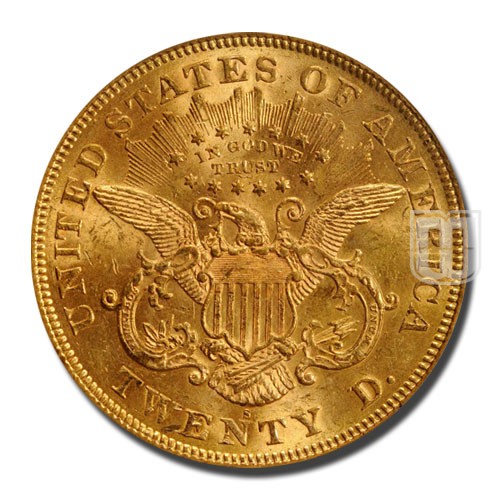 Twenty Dollar | 1874 | KM 74.2 | R
