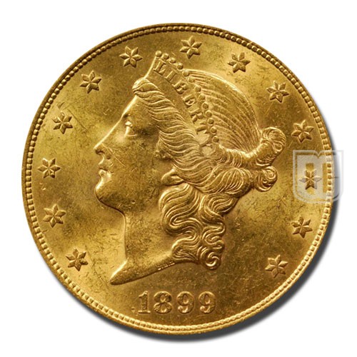 Twenty Dollar | 1899 | KM 74.3 | O