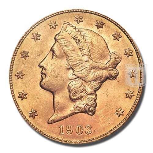 Double Eagle | 1903 | KM # 74.3 | O